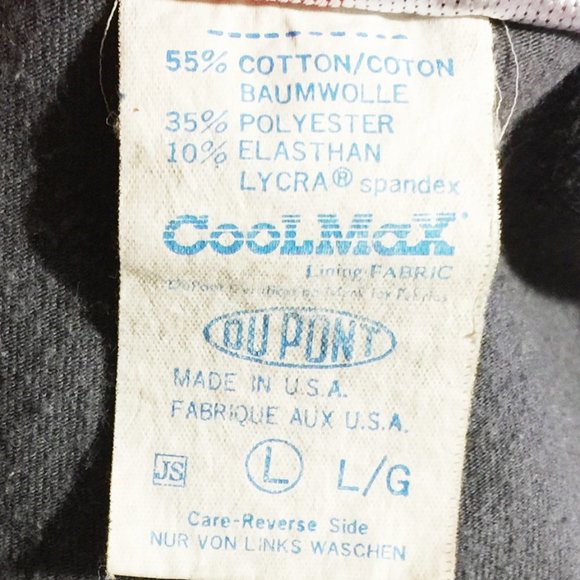 Marika Womans Capri Pants Gray White Leg Stripe Cool Max Cotton Stretch USA L - Picture 10 of 10